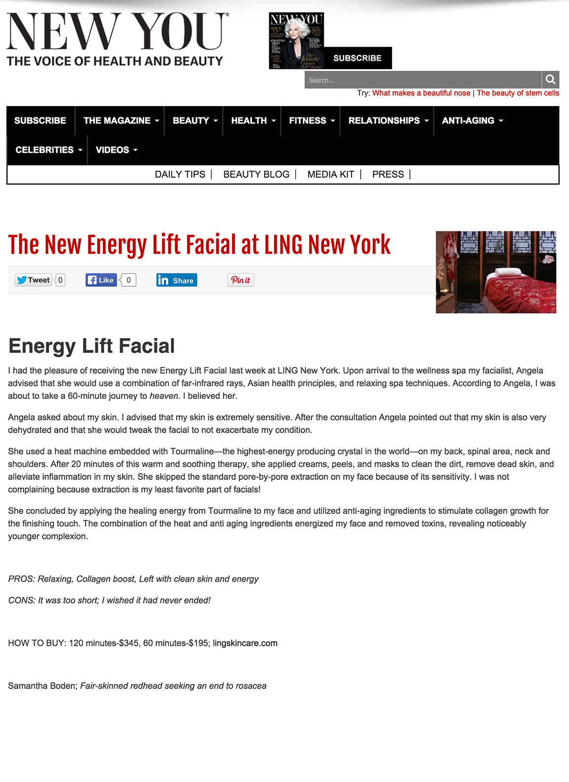 LING Instant Energy Lift - friends & family special offer