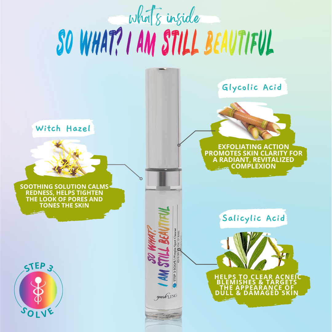 Pimple Spot Clearer "So What, I Am Still Beautiful"