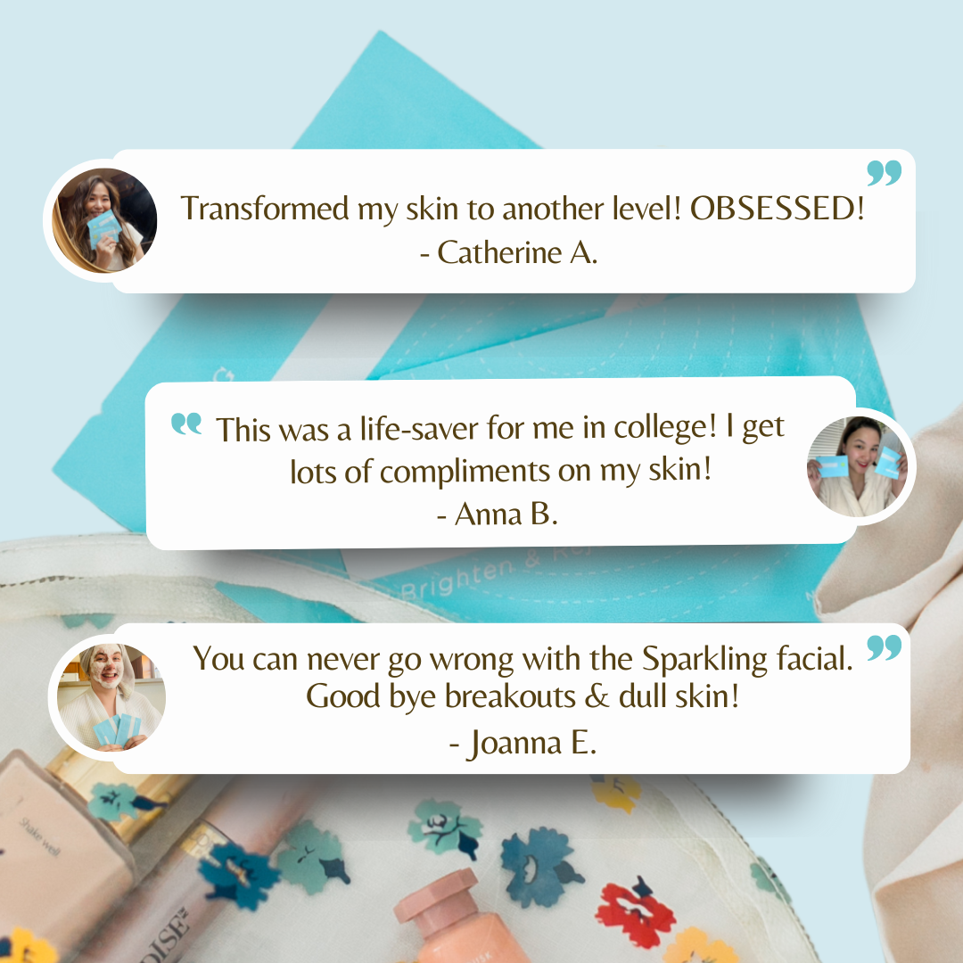 3 Sets of SparkLing O2 Facial Kit