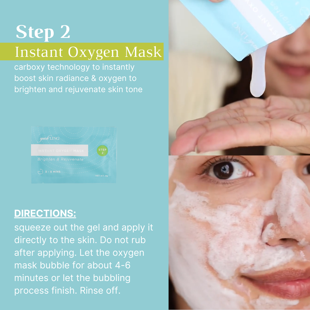 SparkLing Instant DIY O2 Facial Kit