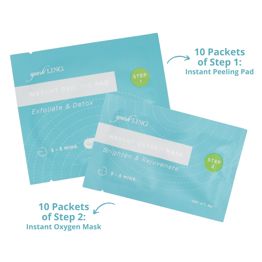 SparkLing Instant DIY O2 Facial Kit