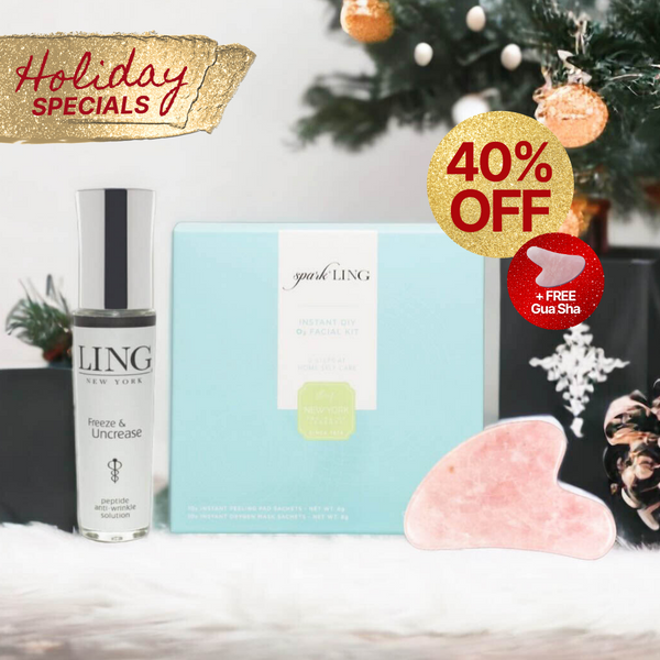 Ling’s Anti-aging and tightening O2 Facial Kit (+ FREE Gua Sha)