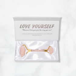 Love Yourself Rose Quartz Gemstone Roller