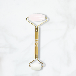 LING Rose Quartz Facial Roller