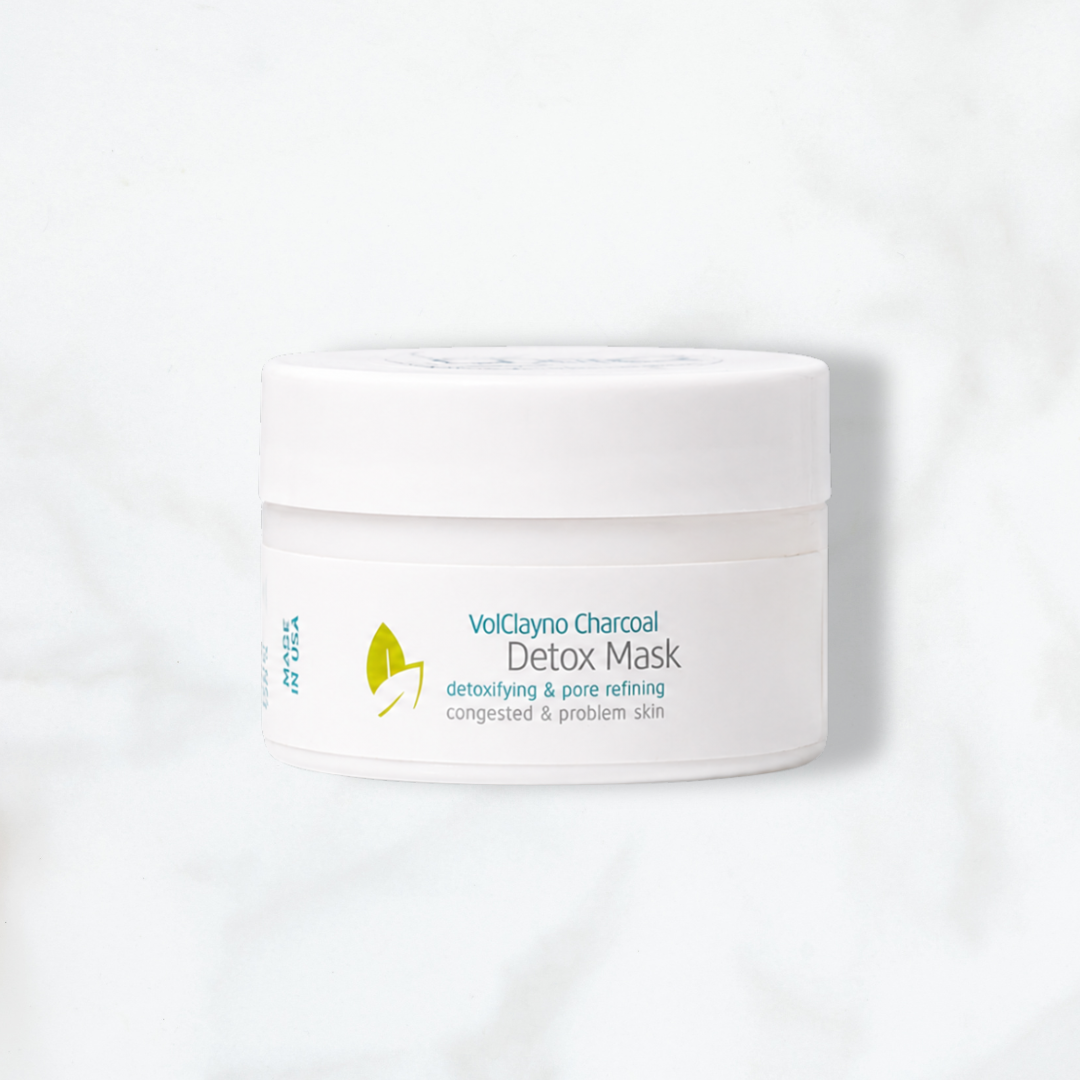 Volclayno Charcoal Detox Mask - 0.5oz Travel Size