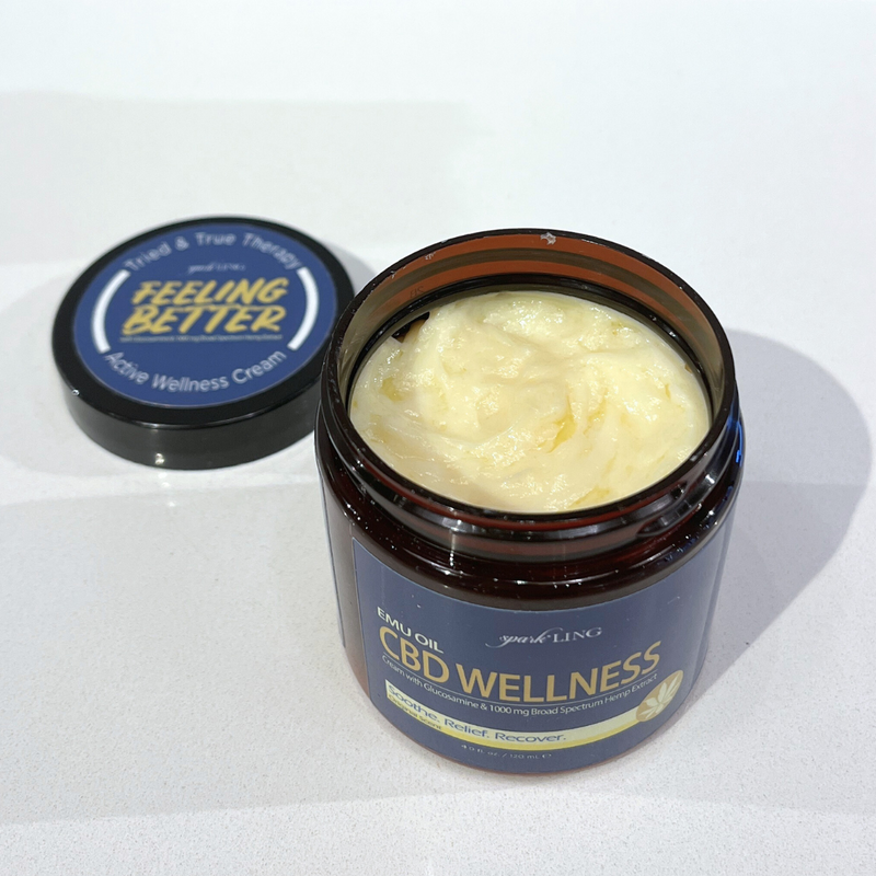 Emu Oil CBD Wellness Cream "Feeling Better"