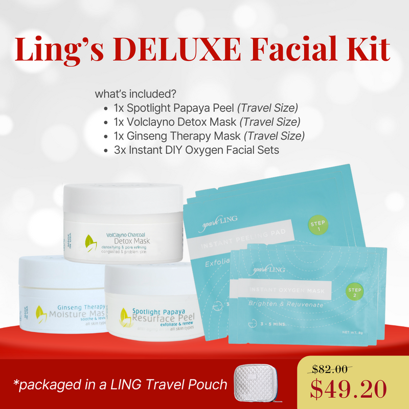 Ling’s Deluxe Facial Travel Kit (+FREE DIY facial)