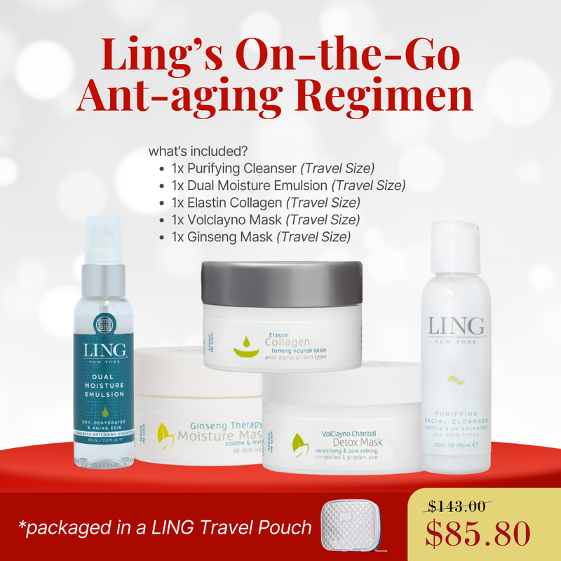 Ling’s On-the-Go Anti-Aging Regimen