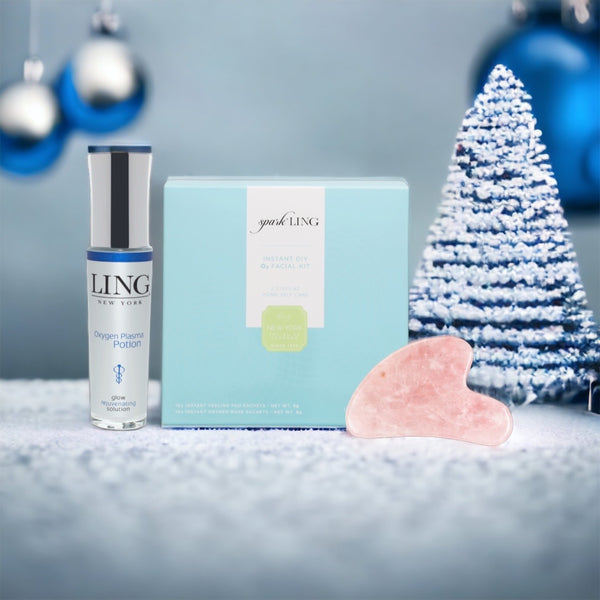Ling’s Rejuvenating Glow O2 Facial Kit (+ FREE Gua Sha)
