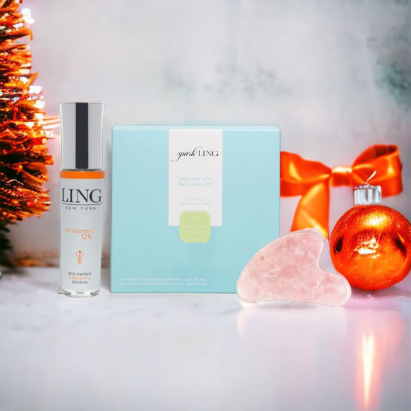 Ling’s Vitamin C Brightening O2 Facial Kit (+ FREE Gua Sha)