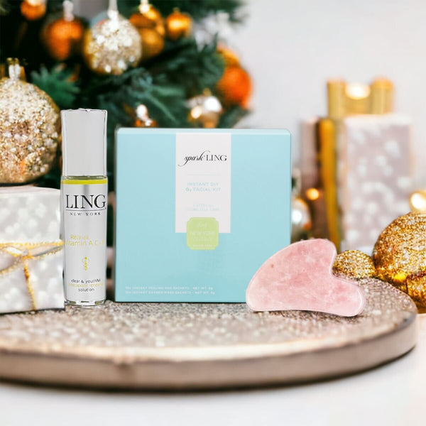 Ling’s Retinol Renewal O2 Facial Kit (+ FREE Gua Sha)