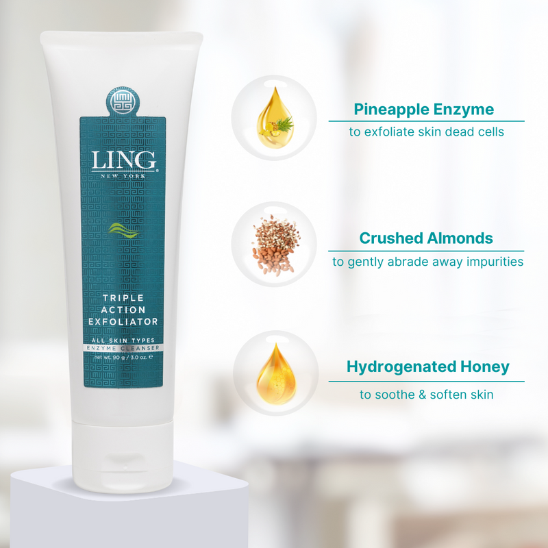 Ling Chan’s Triple Kit “Exfoliate. Hydrate. Nourish”